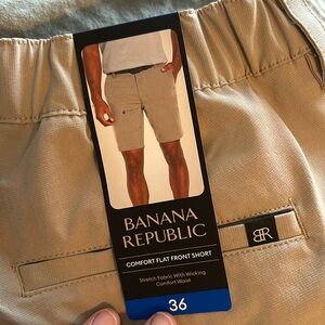Banana Republic Shorts Sz 36 Men’s Tan